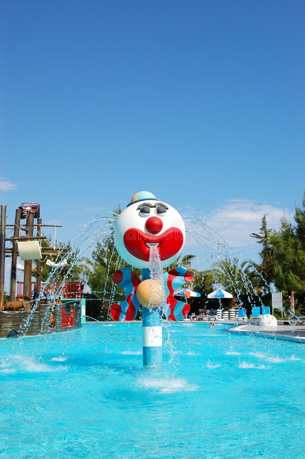 Popular aquapark at Turkish hotel