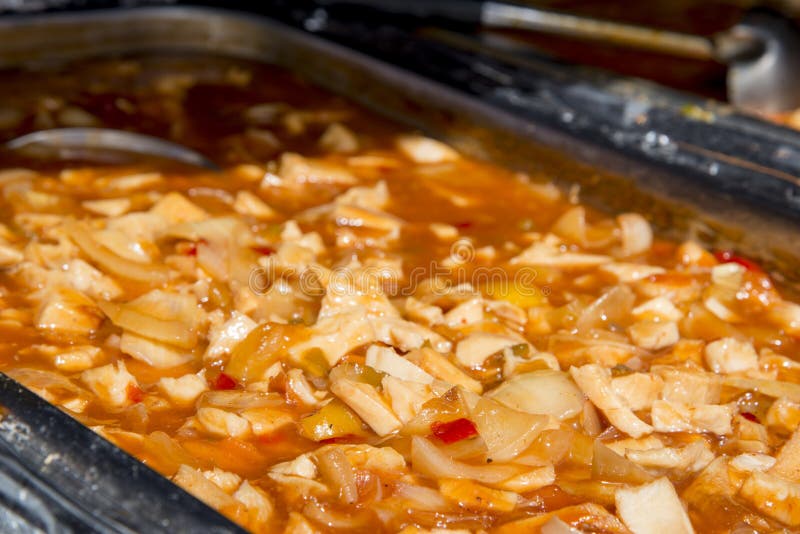 Popular Asian Street Food Dishes Stock Photo - Image of background