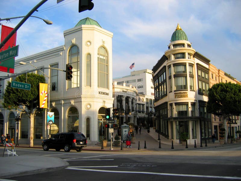 Rodeo Drive, Beverly Hills, California USA Editorial Image - Image of ...