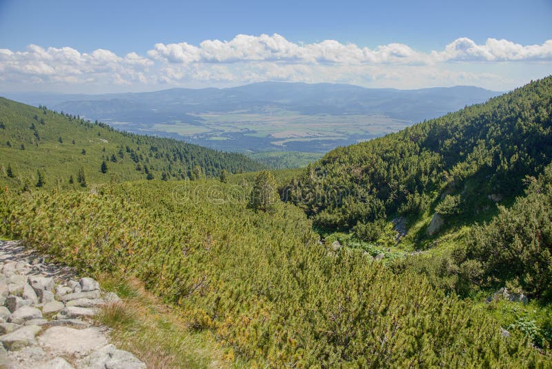Furkotská dolina ve Vysokých Tatrách, Slovensko