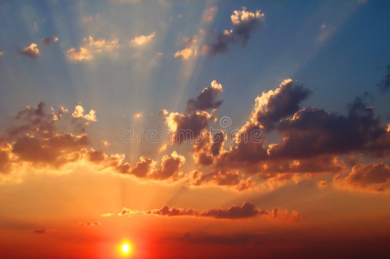 Por do sol fotografia de stock royalty free Por do sol fotografia de stock royalty free