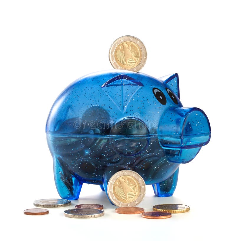 Tirelire Avec D'euro Billets De Banque Dans La Fente Photo stock - Image du  porc, conteneur: 26243524