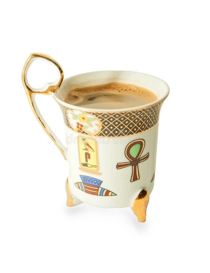 Coffee pot (Egypt) lying stock photo. Image of drink 18699554