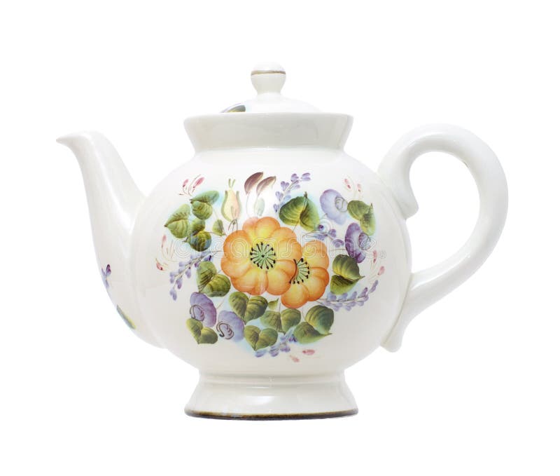 Porcelain teapot