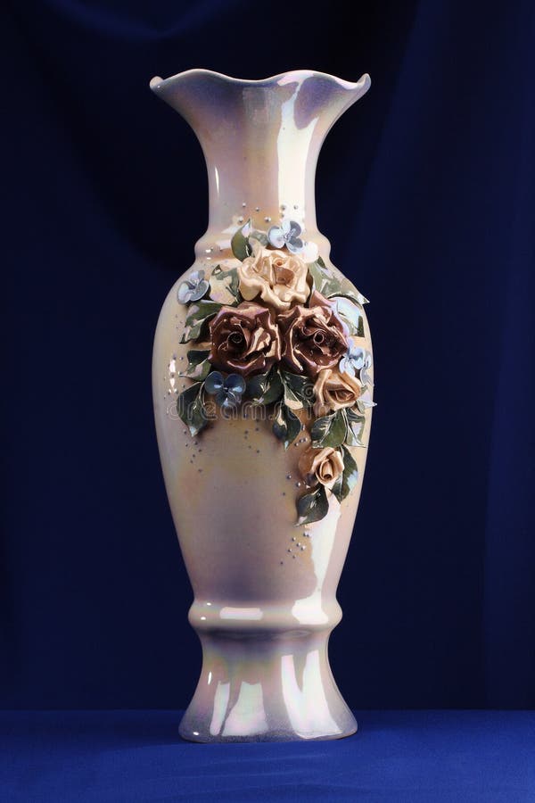 Porcelain vase stock photo. Image of painting, border 3138248