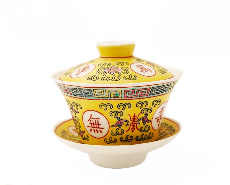 Porcelaine chinoise de thé photo libre de droits Porcelaine chinoise de thé photo libre de droits