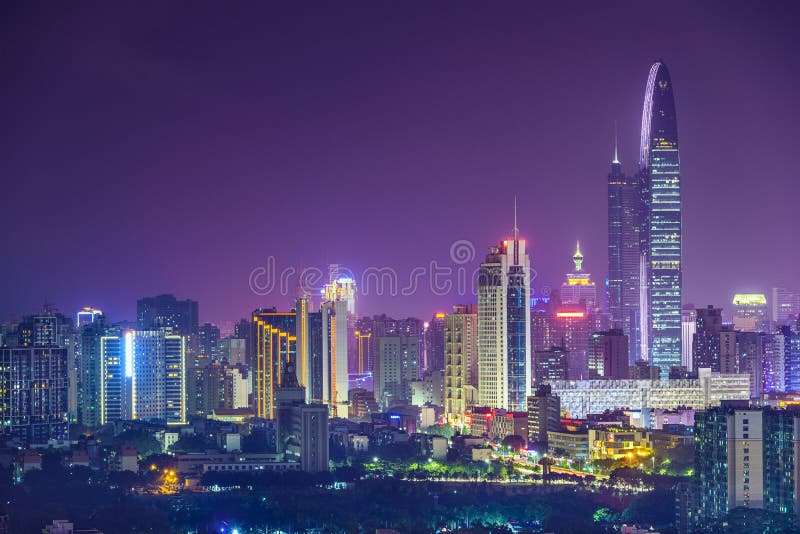 Porcelanowy Shenzhen zdjęcie royalty free