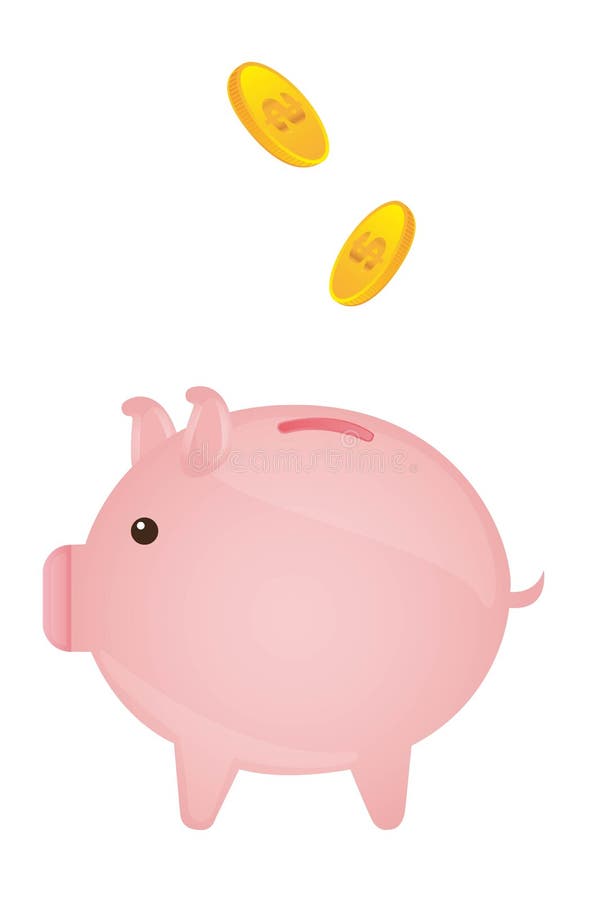 Cochonnet illustration de vecteur