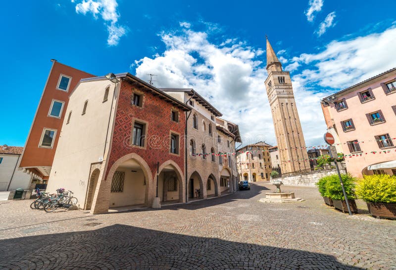 Pordenone, Friuli Venezia Giulia region, Italy royalty free stock photos Pordenone, Friuli Venezia Giulia region, Italy royalty free stock photos
