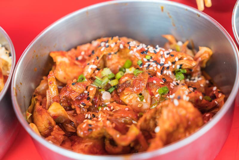 Pork Bulgogi korean food stock photo. Image of broiled 93015432