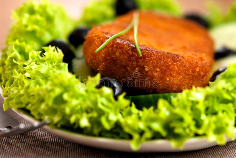 Pork Chop with Fresh Vegetables Stock Photo - Image of fork, pork: 12792082