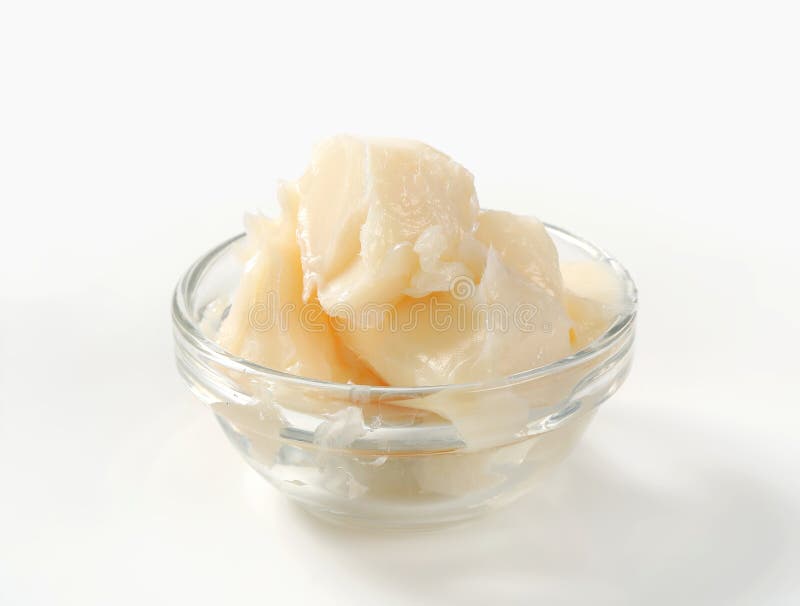 Goose Fat in a Glass Container Stock Photo - Image of goose, home