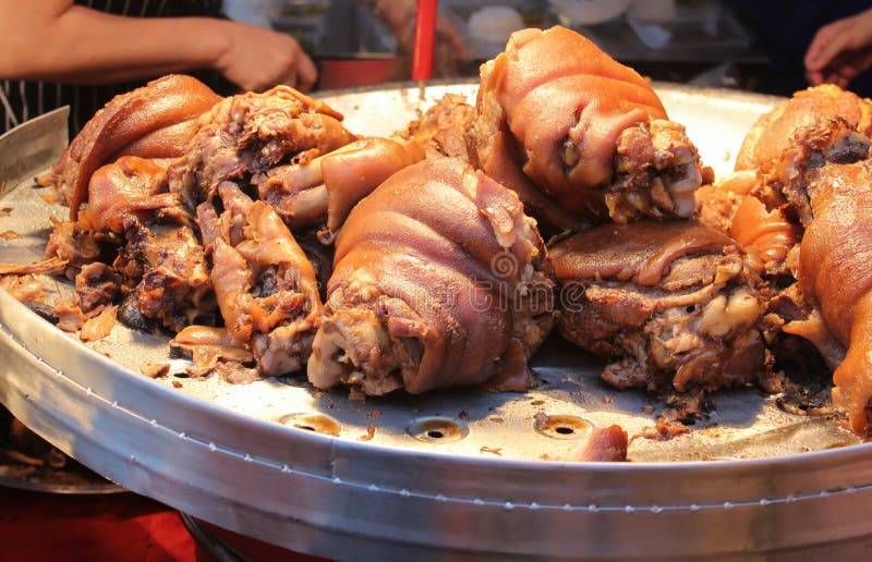 Pork Leg Stew stock image. Image of asia, finished, kitchen 38345135