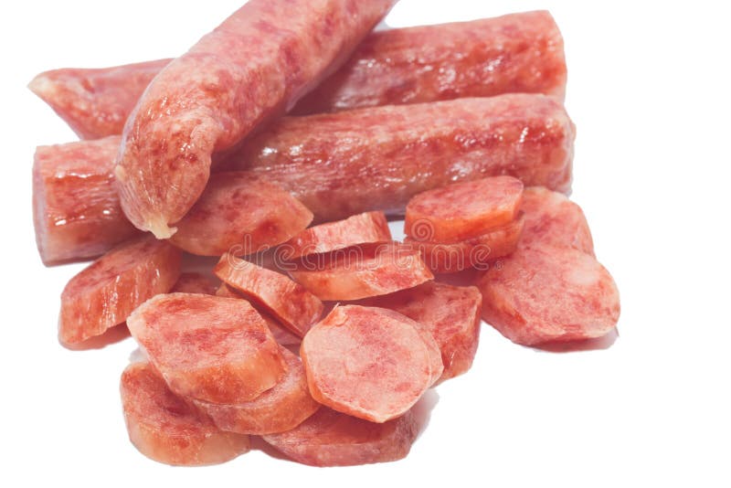 Pork meat sausages stock image. Image of butchers, horizontal 80361495