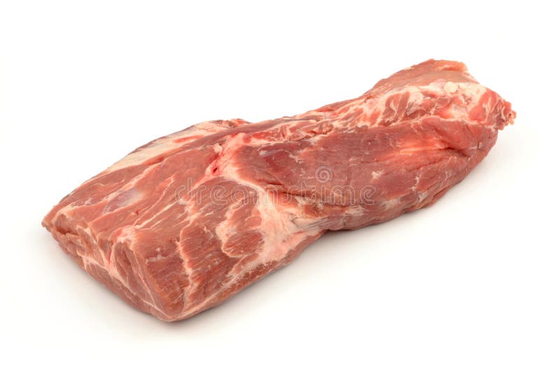 Pork neck stock photo. Image of food, lunch, steak, slaughterhouse