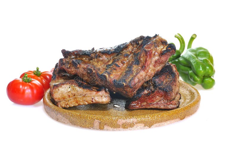 Pork ribs. stock photos Pork ribs. stock photos