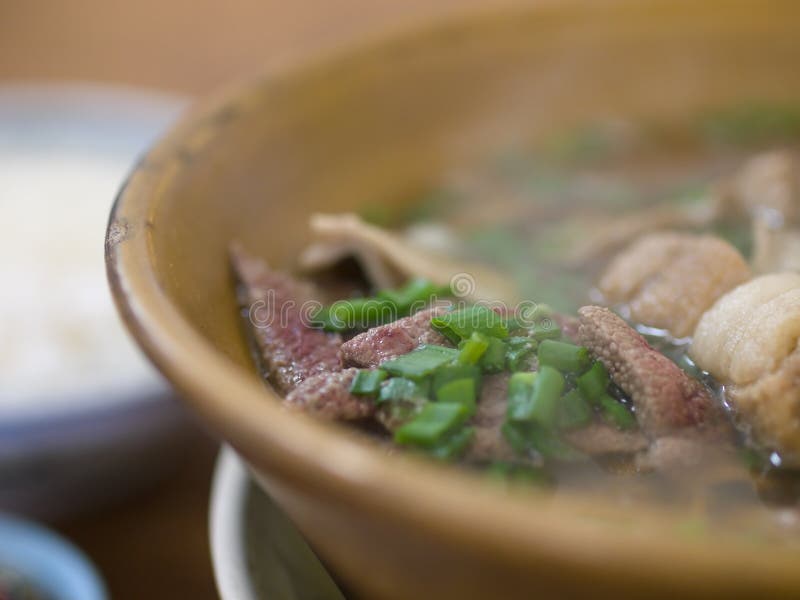 Pork Ribs Soup with Liver