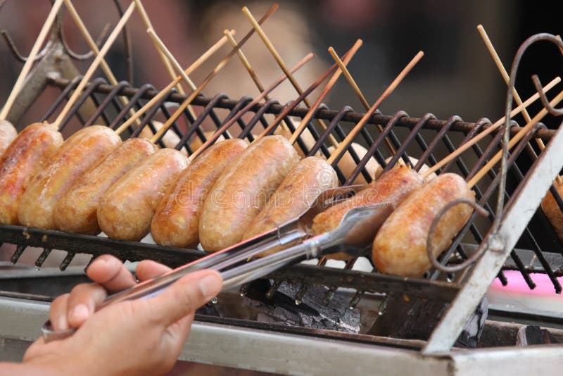 Cooked Rice Wrapped with Lotus Leaf Stock Image Image of eating
