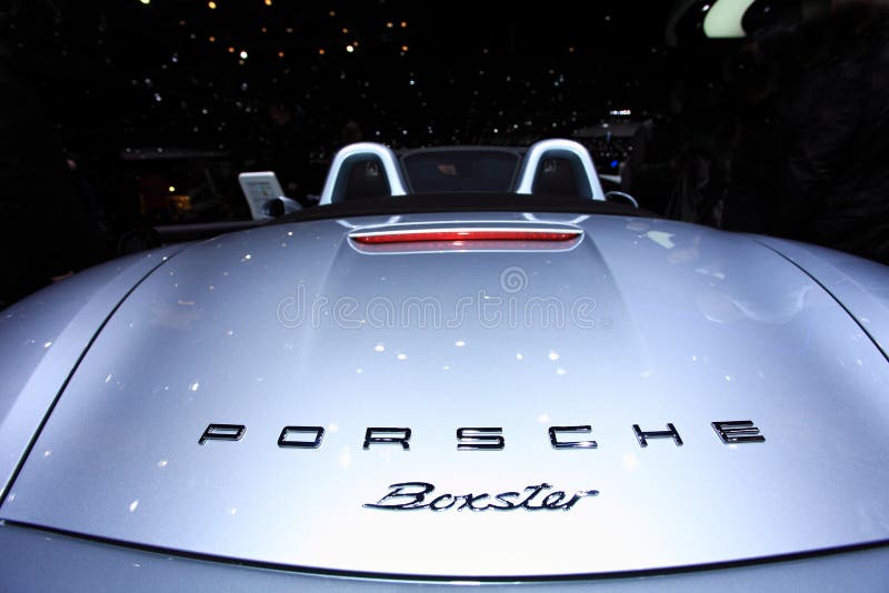 Porsche Boxster stock photography