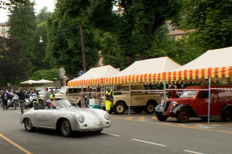 Porsche 356 Speedster at Bergamo Historic Grand Prix 2015