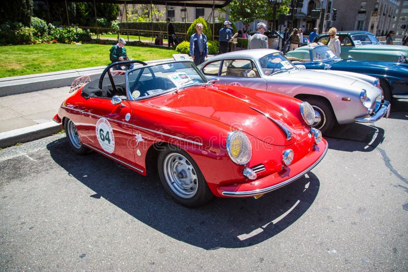 1960 Porsche 356 terenówka obrazy stock 1960 Porsche 356 terenówka obrazy stock