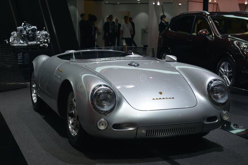 Porsche 550 παλαιό αυτοκίνητο Spyder στοκ φωτογραφίες Porsche 550 παλαιό αυτοκίνητο Spyder στοκ φωτογραφίες