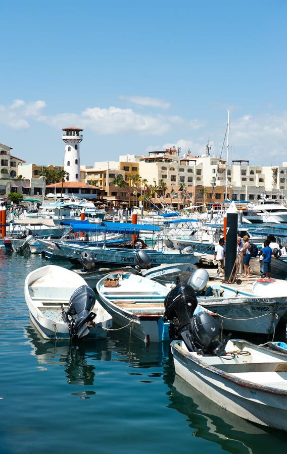 Port of cabo san lucas editorial image. Image of transportation - 23095680