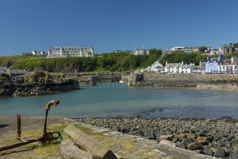 Port de Portpatrick, Dumfries et Galloway, Ecosse photos stock Port de Portpatrick, Dumfries et Galloway, Ecosse photos stock