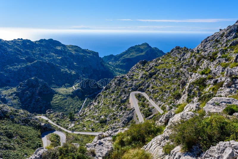 Port De Sa Calobra - Beautiful Coast Street and Landscape of Mallorca