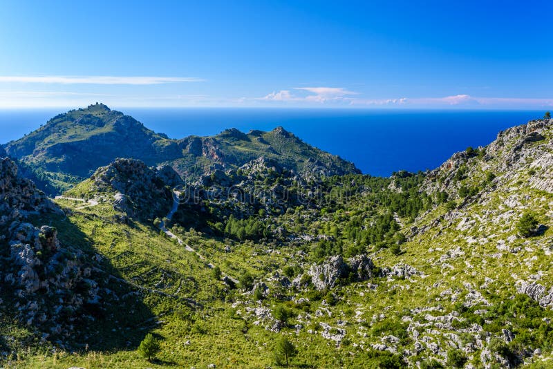 Port De Sa Calobra - Beautiful Coast Street and Landscape of Mallorca