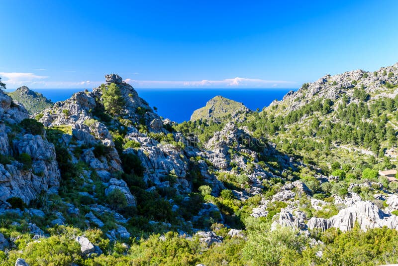 Port De Sa Calobra - Beautiful Coast Street and Landscape of Mallorca