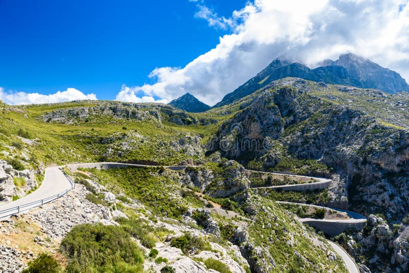 Port De Sa Calobra - Beautiful Coast Street and Landscape of Mallorca