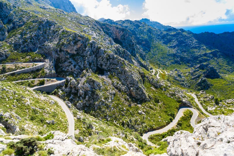 Port De Sa Calobra - Beautiful Coast Street and Landscape of Mallorca