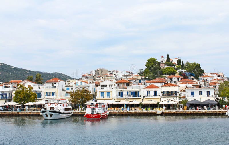 Port de Skiatos Grèce 15 photo stock Port de Skiatos Grèce 15 photo stock