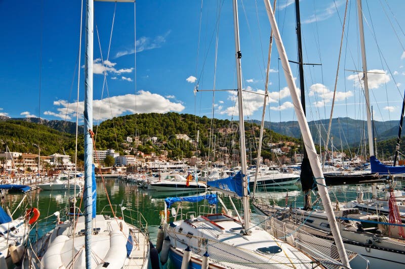 Port de Soller royalty free stock images