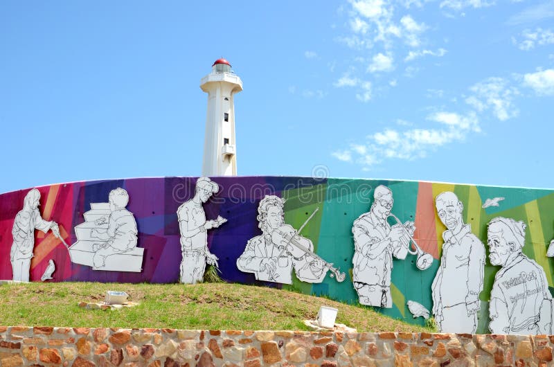 Port Elizabeth royaltyfria bilder