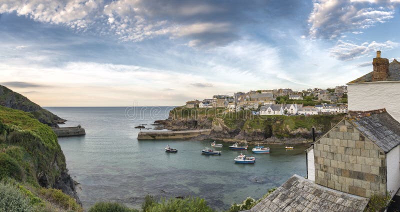 Port Isaac dans les Cornouailles images stock Port Isaac dans les Cornouailles images stock