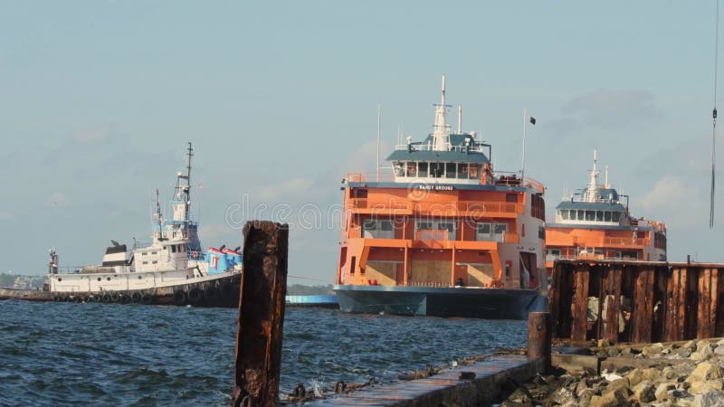Port. joe florida usa december 8 2021 inszenierte insel ferry new ship