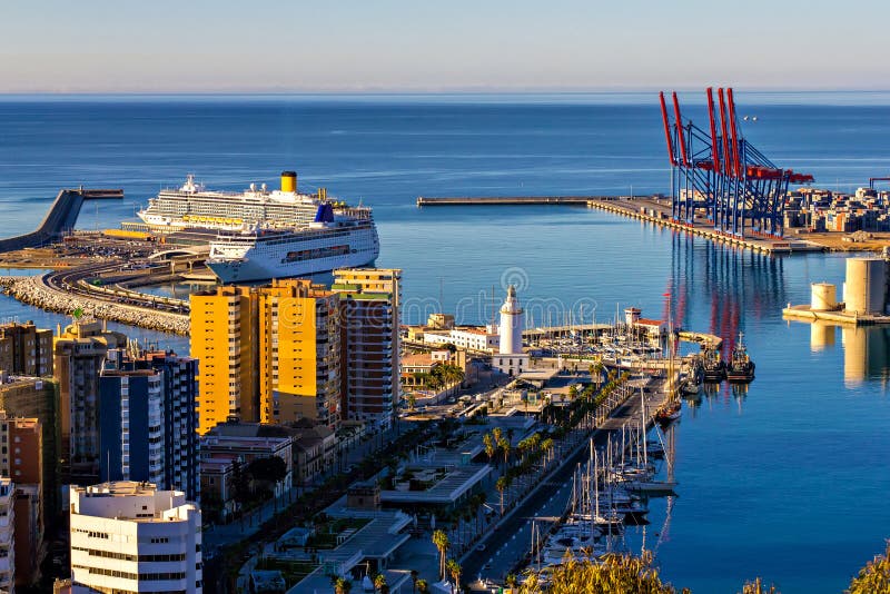 Port of Malaga, Spain