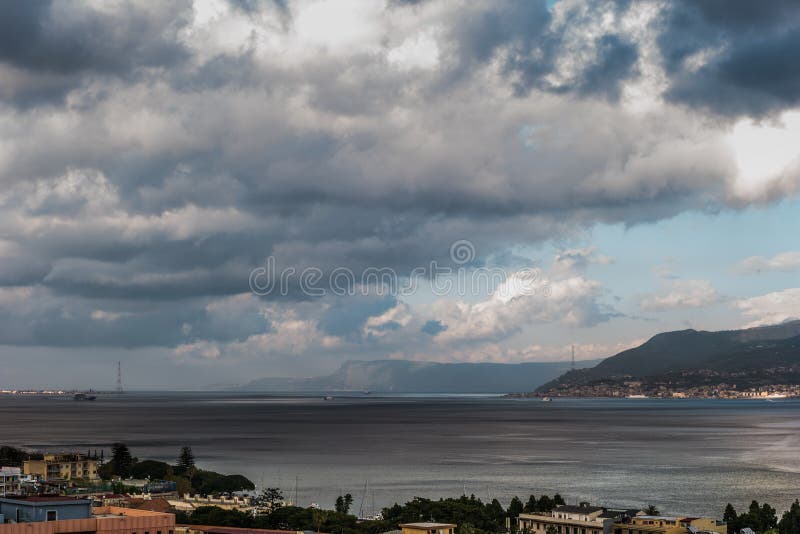 Port Messina w Sicily obraz stock Port Messina w Sicily obraz stock
