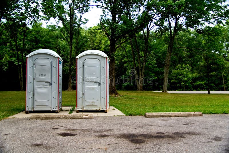 Port A Potty royalty free stock photo