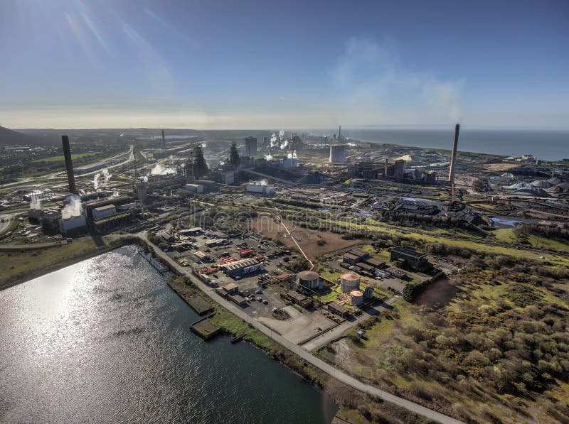 General View Tata Steel Ijmuiden Netherlands Editorial Stock Photo - Stock  Image