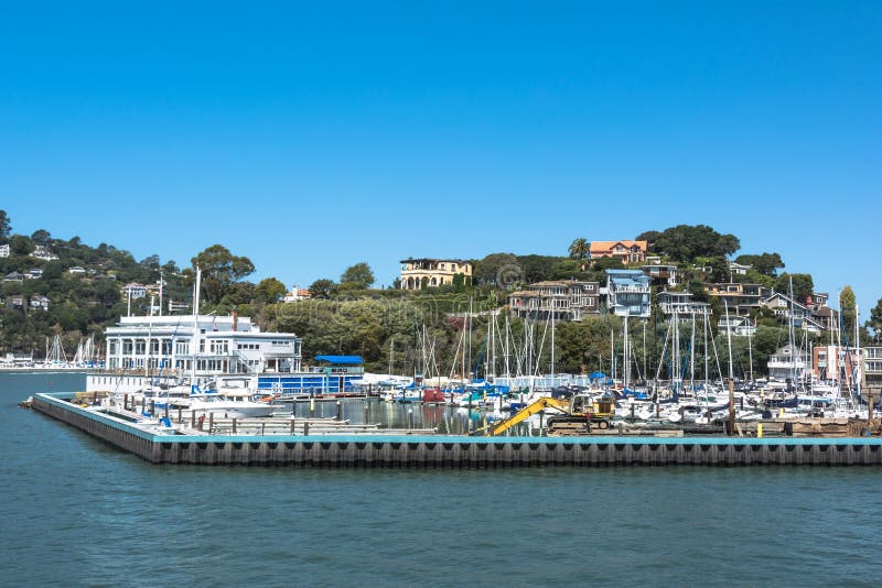 The port of Tiburon, California