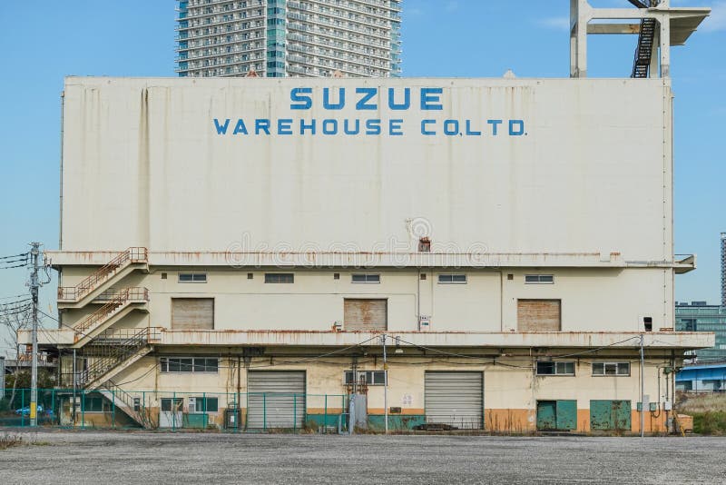 Port Warehouse, Japan Tokyo Editorial Stock Image Image of asia