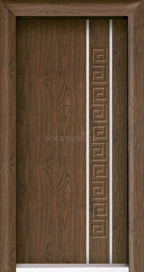 A decorative door with an artistic design or pattern. A decorative door with an artistic design or pattern.