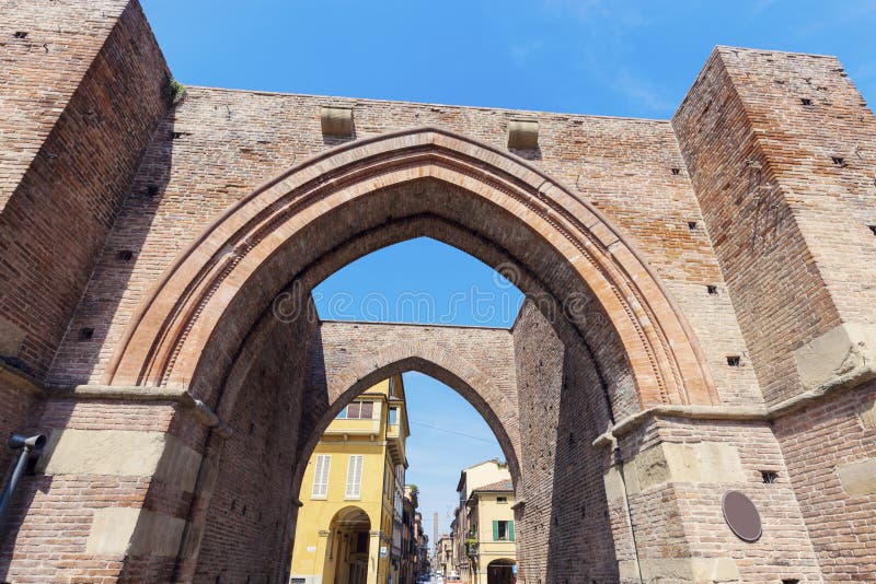 Porta Maggiore in Bologna stock photo. Image of cityscape 135817896
