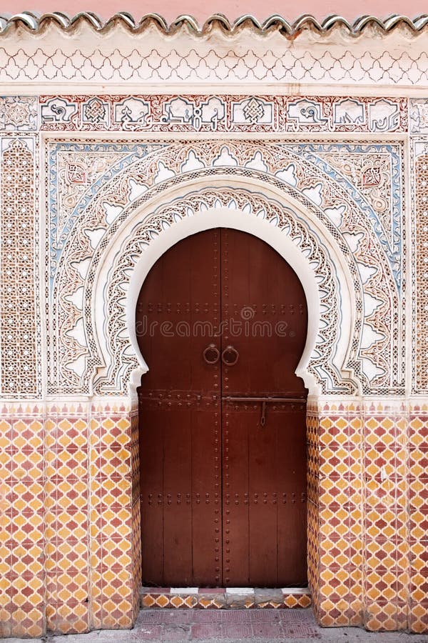 Porta marroquina. imagens de stock Porta marroquina. imagens de stock