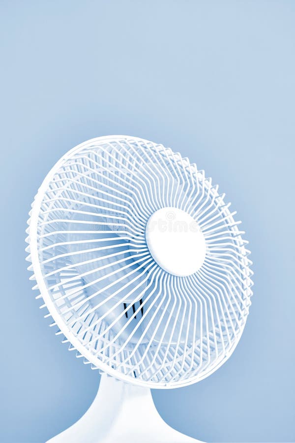 Portable Electric Fan stock photo. Image of electric 79549684