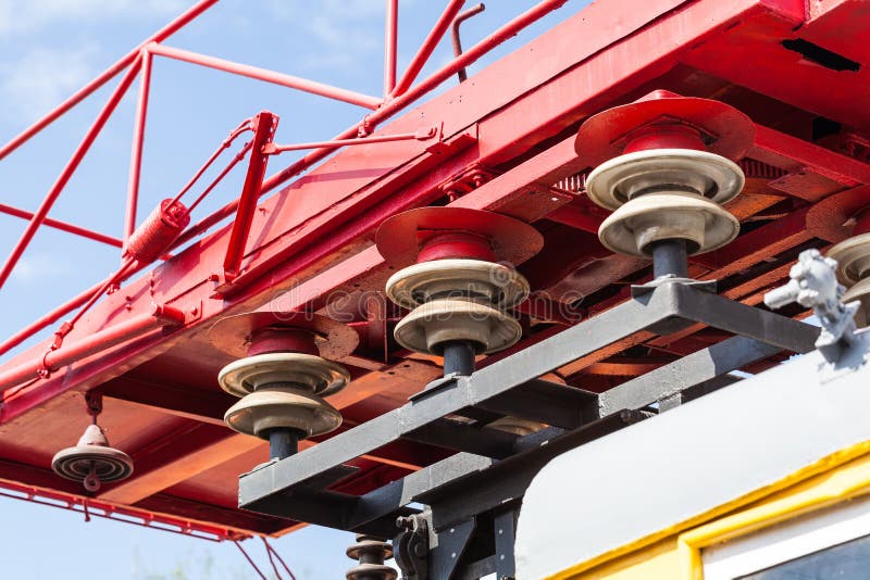 Portable Electric Power Plant Stock Image Image of maintenance, train