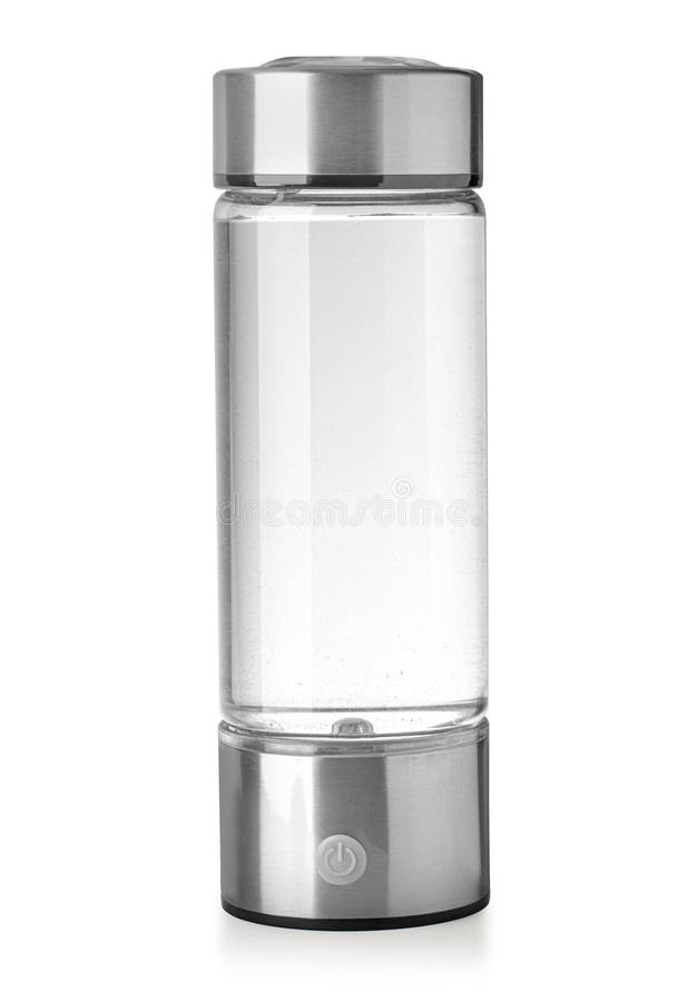 Portable hydrogen water generator on white background isolated on white background. Membrane diffusion stock images, royalty-free photos and pictures